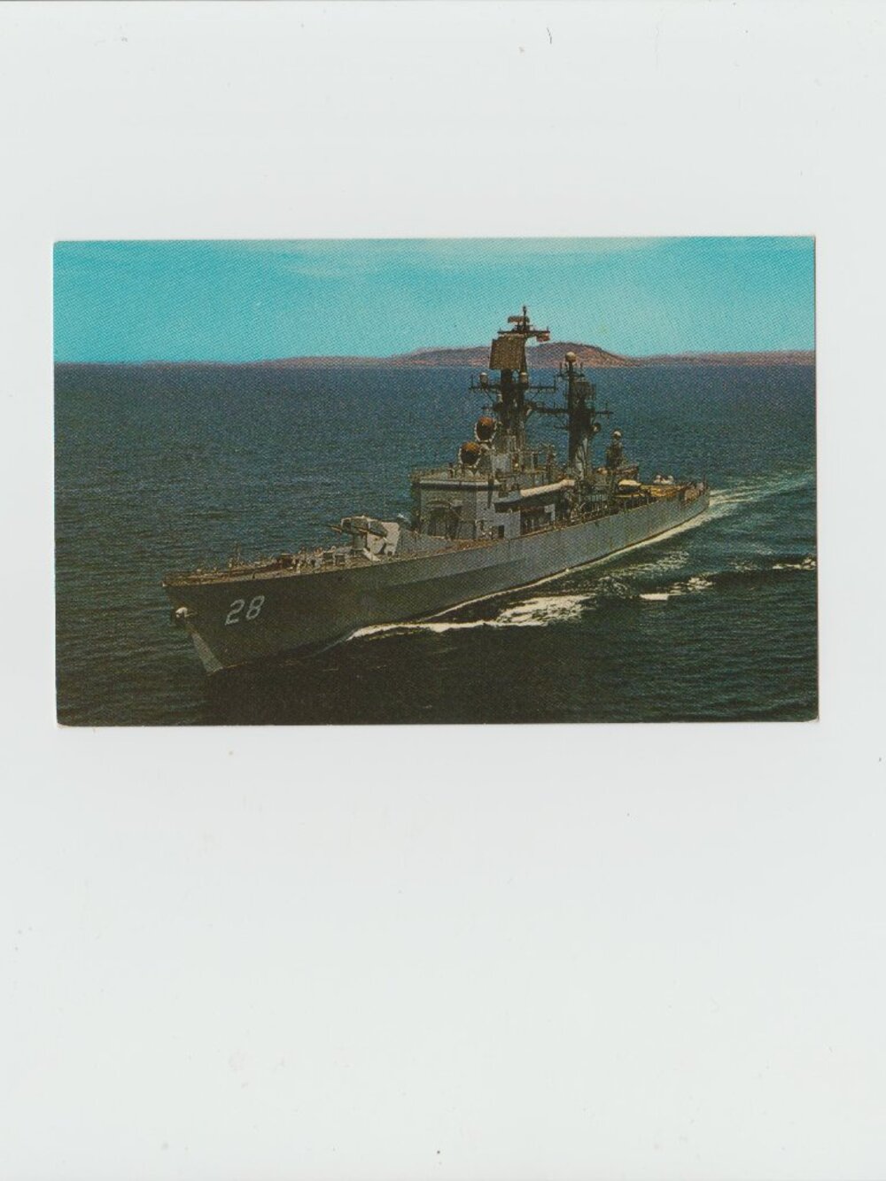 U.S.S. Wainwright (DLG -28) Postcard